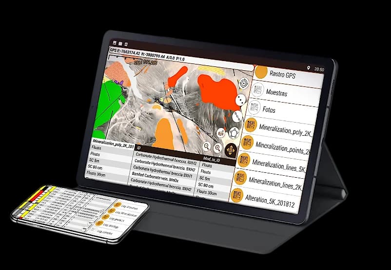 Tablet con FieldManager