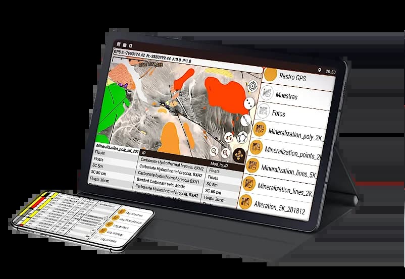 Tablet con FieldManager