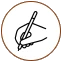 Freehand drawing button