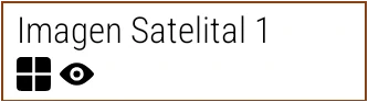 Basemap layer item (satellite imagery) in the layer menu